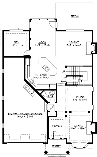 Main Floor Plan: 88-588