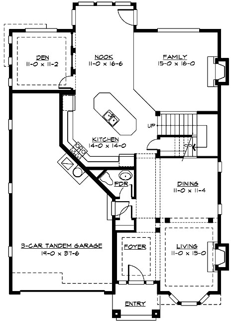 Main Floor Plan: 88-589
