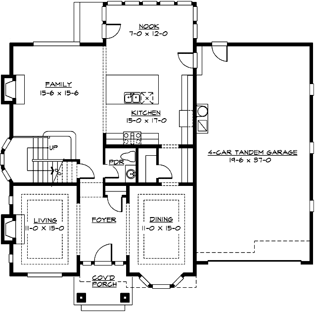 Main Floor Plan: 88-591