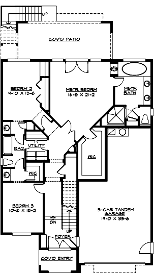 Main Floor Plan: 88-601