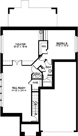 Lower Floor Plan: 88-602
