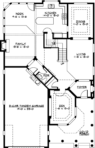 Main Floor Plan: 88-607