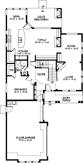 Main Floor Plan: 88-608