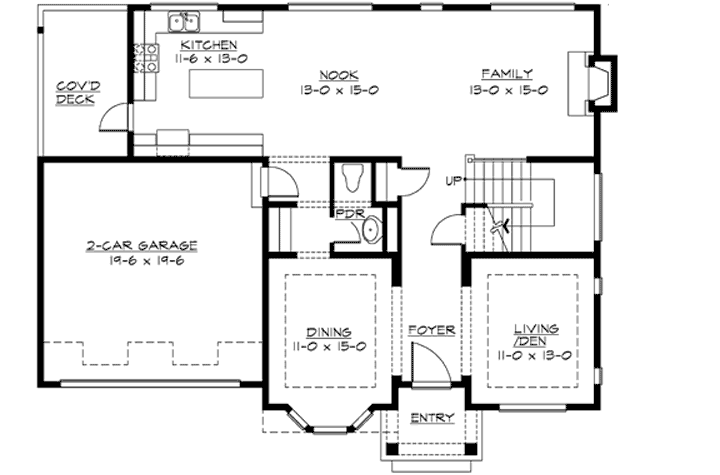 Main Floor Plan: 88-613
