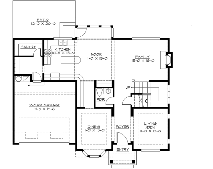 Main Floor Plan: 88-614