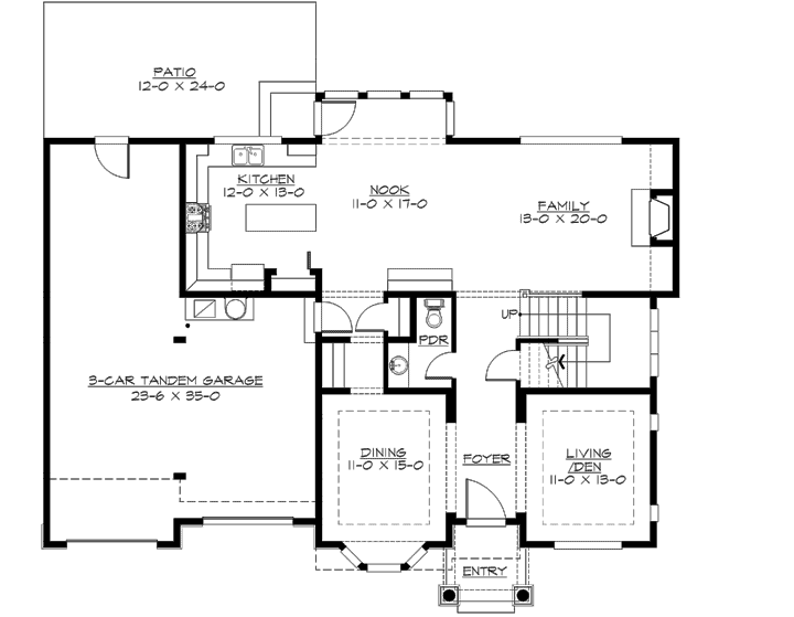 Main Floor Plan: 88-616