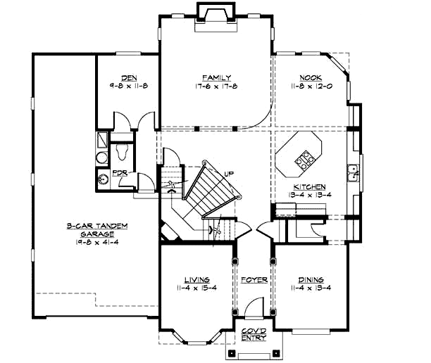 Main Floor Plan: 88-617