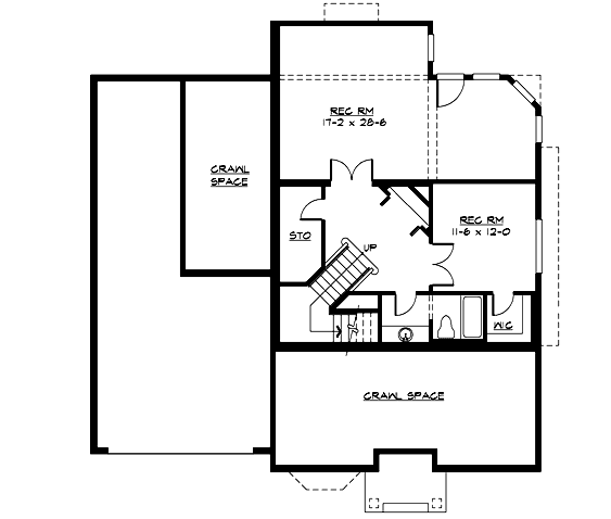 Lower Floor Plan: 88-618
