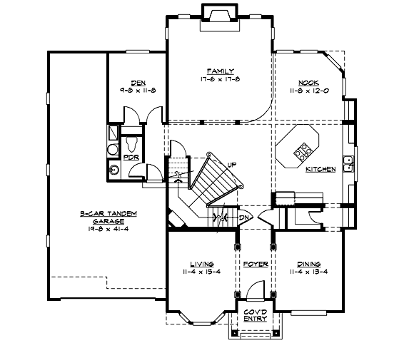 Main Floor Plan: 88-618