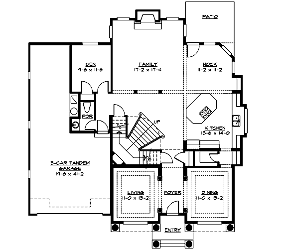 Main Floor Plan: 88-622
