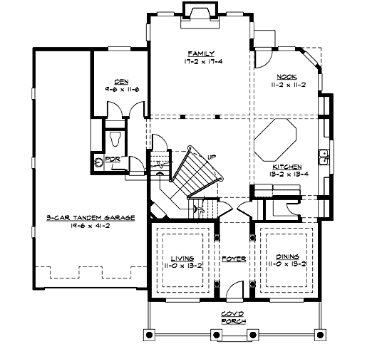 Main Floor Plan: 88-625