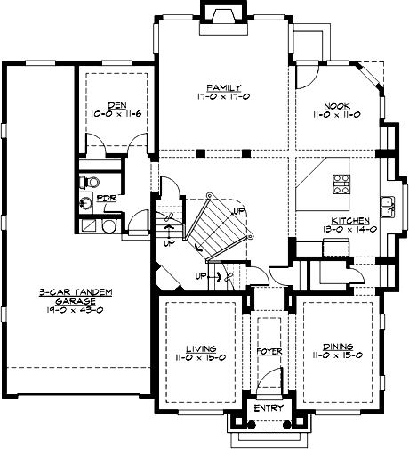 Main Floor Plan: 88-633