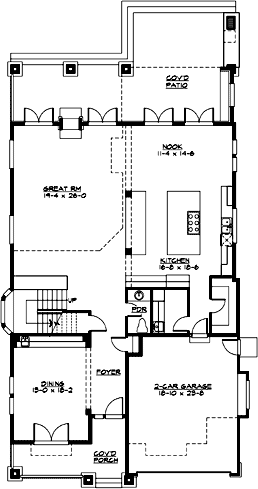 Main Floor Plan: 88-636