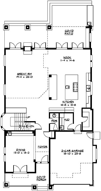 Main Floor Plan: 88-637
