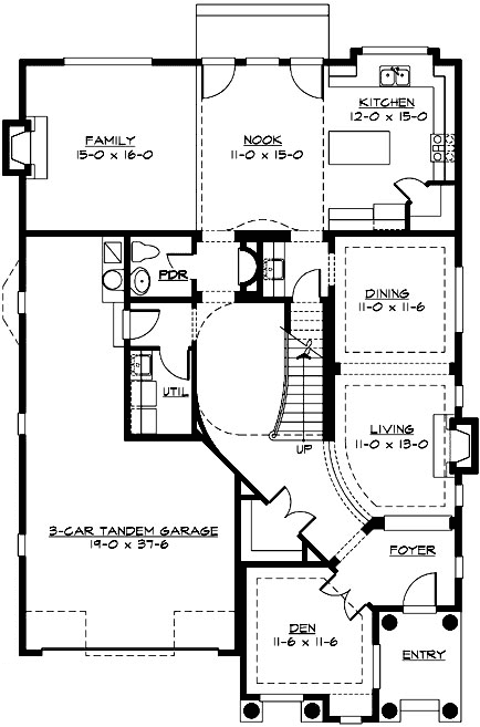 Main Floor Plan: 88-641