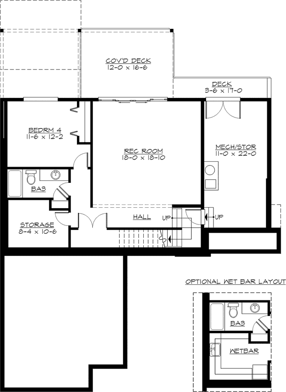 Lower Floor Plan: 88-646