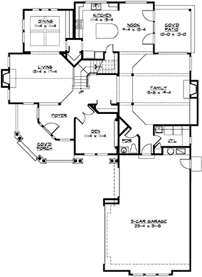 Main Floor Plan: 88-648