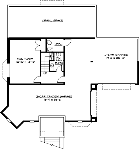 Lower Floor Plan: 88-652