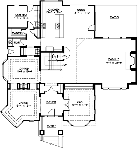 Main Floor Plan: 88-652