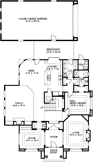 Main Floor Plan: 88-655