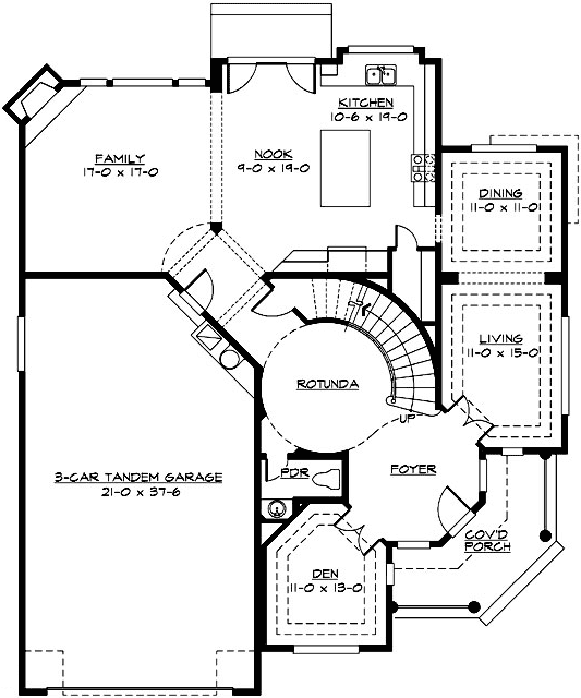 Main Floor Plan: 88-656