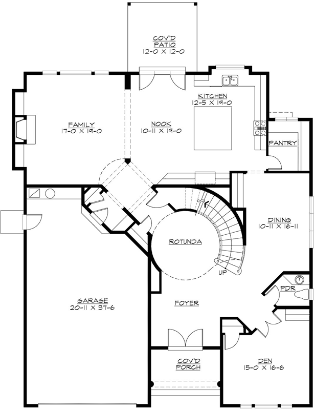 Main Floor Plan: 88-658