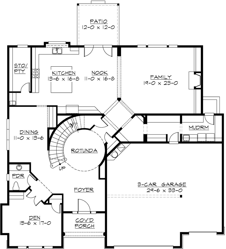 Main Floor Plan: 88-659