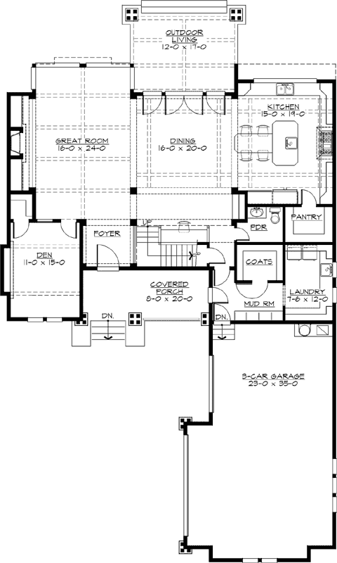 Main Floor Plan: 88-661