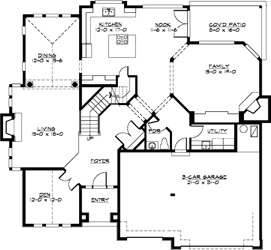 Main Floor Plan: 88-663