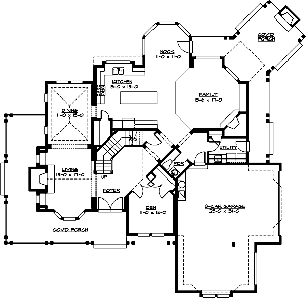 Main Floor Plan: 88-671