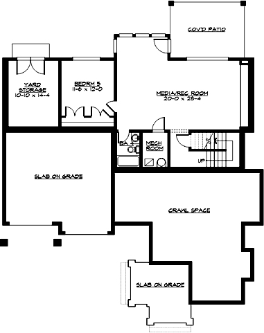 Lower Floor Plan: 88-679