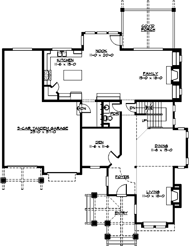 Main Floor Plan: 88-679