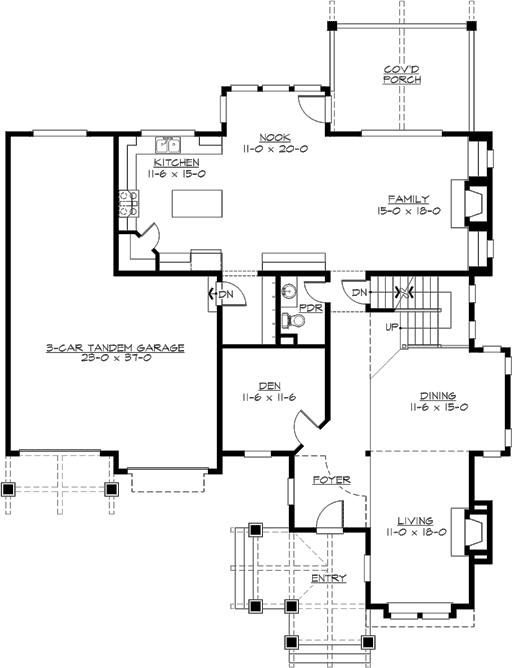 Main Floor Plan: 88-681