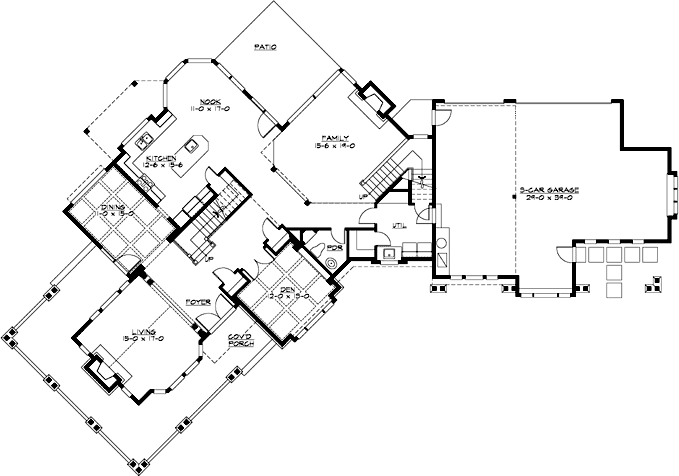 Main Floor Plan: 88-687