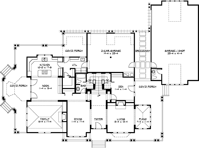Main Floor Plan: 88-688