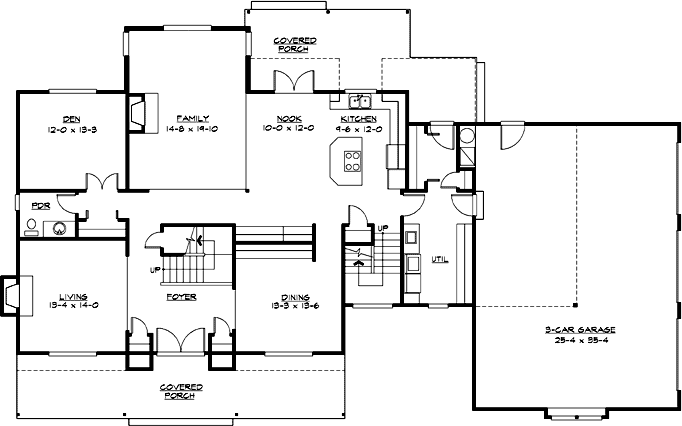 Main Floor Plan: 88-691