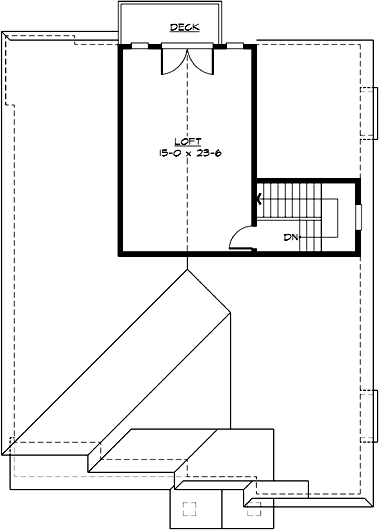 Upper/Second Floor Plan 88-700