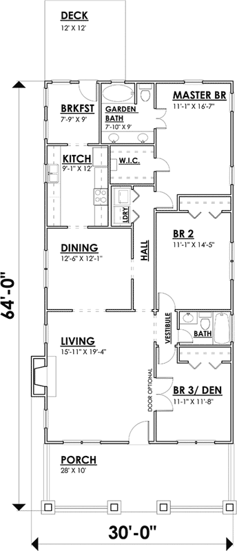 Main Floor Plan: 89-103