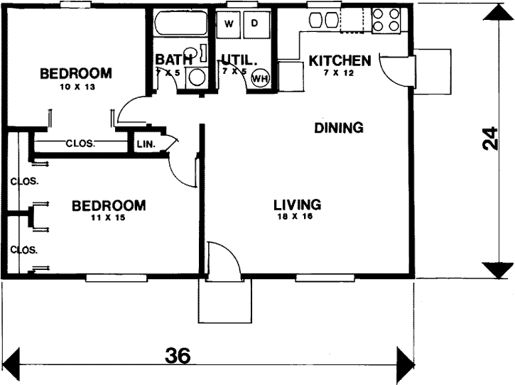 Main Floor Plan: 89-109