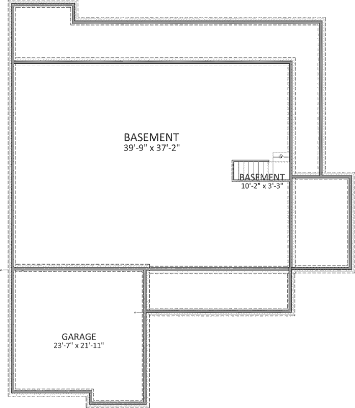 Lower Floor Plan: 90-119