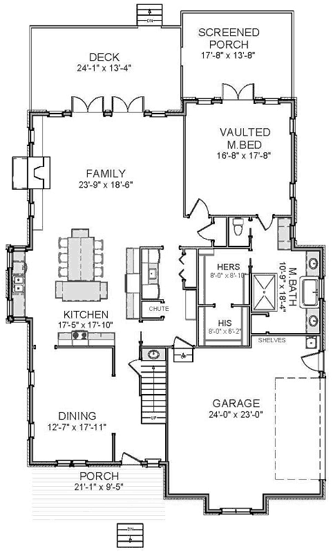 Main Floor Plan: 90-137