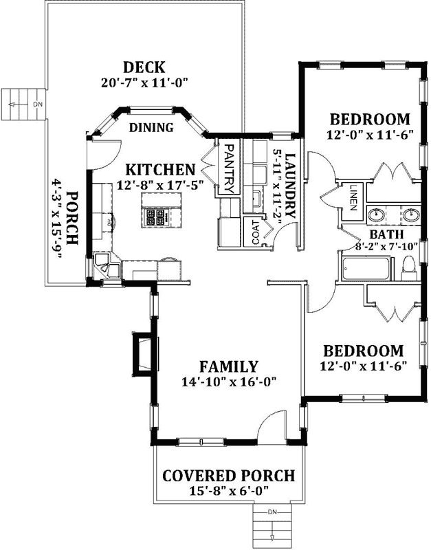 Main Floor Plan: 90-140