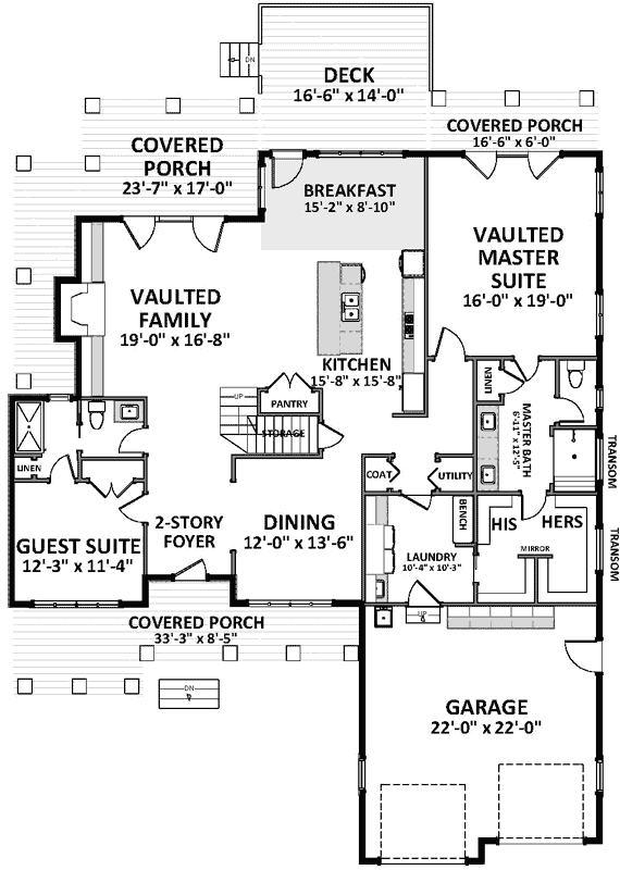 Main Floor Plan: 90-148