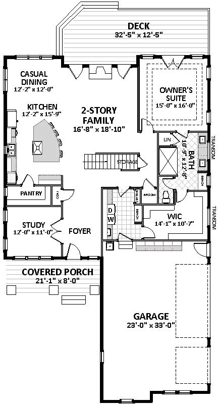 Main Floor Plan: 90-160