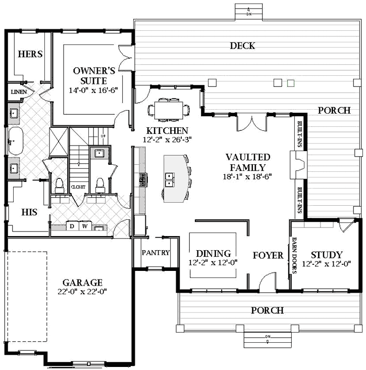 Main Floor Plan: 90-164