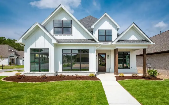 Craftsman house plans 90-183 - front exterior, 2,402 sq ft, 3 bed, 2 bath house plans | Monster House Plans