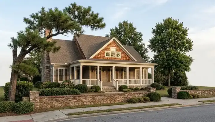 Country house plans 94-101 - front exterior, 3,010 sq ft, 3 bed, 3 bath house plans | Monster House Plans