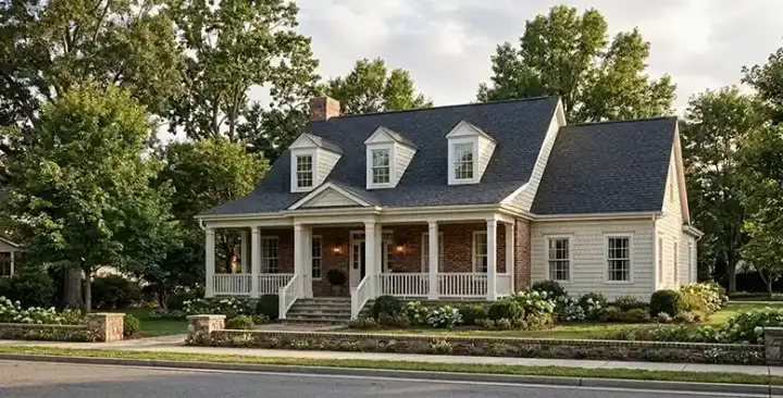 Country house plans 94-102 - front exterior, 3,561 sq ft, 5 bed, 4 bath house plans | Monster House Plans