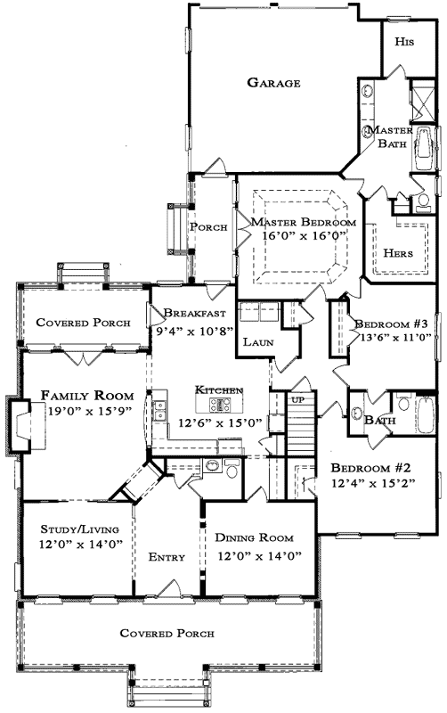 Main Floor Plan: 94-103
