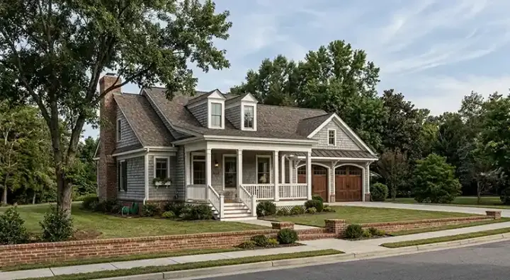 Southern house plans 94-105 - front exterior, 3,324 sq ft, 5 bed, 4 bath house plans | Monster House Plans